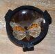 1st Cup Wrought Iron And Art Deco Butterfly Wing Butterfly Signed