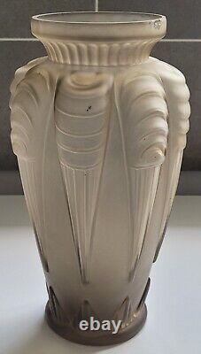 Ancient Art Deco vase signed ESPAIVET