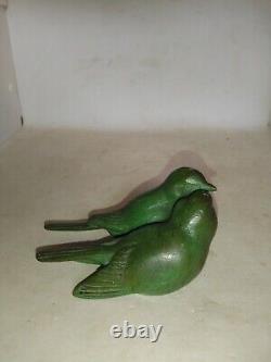 Ancient Bronze Bird Art Deco Signed Laurent