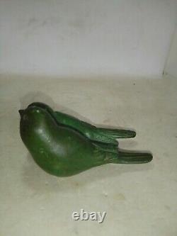 Ancient Bronze Bird Art Deco Signed Laurent