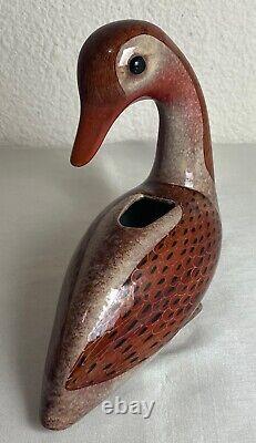 Ancient art deco Zoomorphic ceramic sculpture signed by Georges Cassin