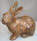 Animal Sculpture Statue Of Rabbit Hare In Art Deco And Art Nouveau Hunting Style