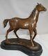 Animalier Style Art Deco Style Art Nouveau Solid Bronze Horse Sculpture Statue