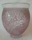 Art Deco Acid-etched Glass Vase Signed Lorrain France