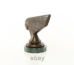 Art Deco Bronze Car Mascot Sculpture Spirit of the Wind