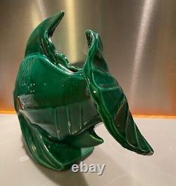 Art Deco Ceramic, signed, large fish, year 1930, widely imitated, beware.