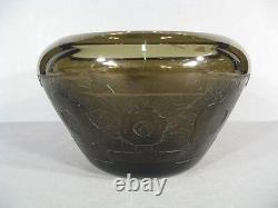 Art Deco Cup Signed Gilly / Cup 1930 Degagée A L'acid Signed Gilly
