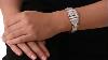 Art Deco Diamond Platinum Bracelet Signed Bucheron Paris