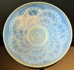 Art Deco Glass Cut Opalescent Mould Verlys Etling Sabino Ezan Signe