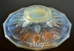Art Deco Grand Cup Freestanding Glass Mold Opalescent Cesari France Sign