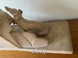 Art Deco Sculpture Signed MOLINS