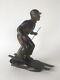 Art Deco Skiing Statue Mountain Signed L. Brunswick