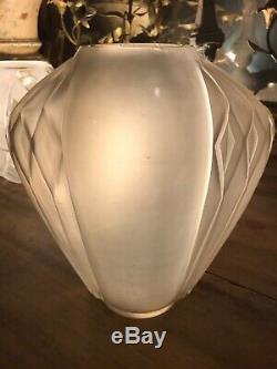 Art Deco Vase Signed Model Amphore André Hunebelle France