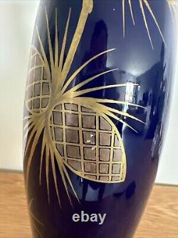 Art Deco Vases Heuzé-Pinon Signed Ceramic from Tours / Art Deco Vase 1930