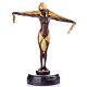 Art Deco Bronze Figure "scarf Dancer" After Dhchiparus