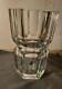 Art Deco Crystal Vase Signed Baccarat France Model Edith Height 18 Cm