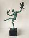 Art Deco Statue Signed Briand By Max Le Verrier Workshops