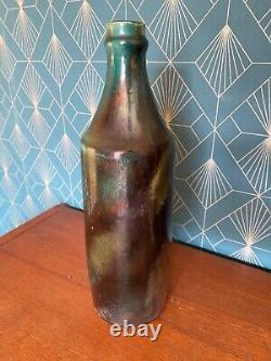 Art Deco vase signed, Joseph Milazzo, Vallauris ceramic, from the 1900s