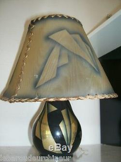 Aubert Old Signed Lamp