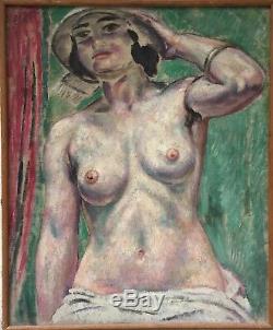 Augustin Carrera Oil On Canvas Signed 1923 Marseille Opera Art Decor