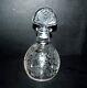 Baccarat Carafe Marillon Acid-etched Crystal 1930-40 Art Deco Signed Baccarat