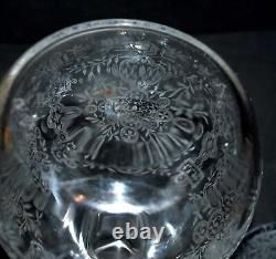 BACCARAT Carafe MARILLON acid-etched crystal 1930-40 ART DECO signed Baccarat