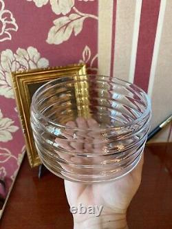 Baccarat House Crystal Fruit Cut, Signed