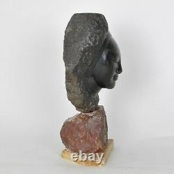 Barteletty, Asian Stone Sculpture, Signed, 20th Century