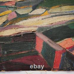 Boris Smirnoff (1895-1976) The Ramparts Of Antibes Oil Canvas Painting Painting