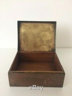 Box Art Deco Copperware By Jean Rodière, 1930