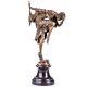 Bronze Dancer Sculpture Art Deco Ankara Dancer After Dh Chiparus