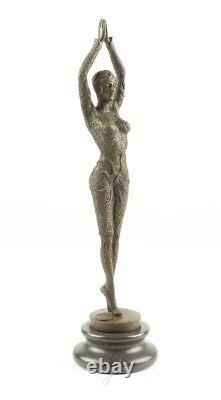 Bronze Dancer Sculpture Art Deco Starfish Dancer after Demetre Chiparus