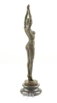 Bronze Dancer Sculpture Art Deco Starfish Dancer after Demetre Chiparus