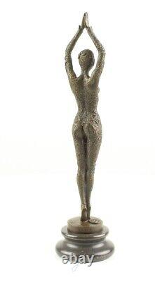 Bronze Dancer Sculpture Art Deco Starfish Dancer after Demetre Chiparus