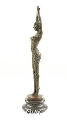 Bronze Dancer Sculpture Art Deco Starfish Dancer after Demetre Chiparus