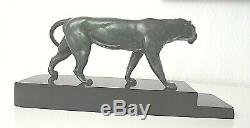 Bronze Period Art Deco / Panther / Signed