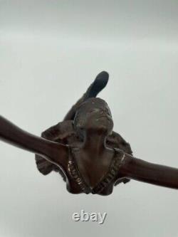 Bronze Statue of Ballerina by Pierre Le Faguays / Fayral Art Deco Masterpiece