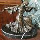 Bronze Signed By Masier Jean Pierre, Art Deco Period 1920-1930, Oriental Dancer.