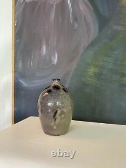 Ceramic Vase Glazed Art Deco / Signed Aristide Colotte Tbe 19cm