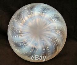 Cup Crystal R. Signed Lalique Decorated With Chicory Early Twentieth Century