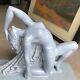 Dancer Signed FugÈre Enamelled Art Deco New Vintage Antique Sculpture