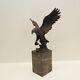 Eagle Bird Animal Sculpture Statue Art Deco Art Nouveau Style Bronze