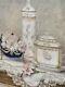 Gustave Barrier Still Life Of Flowers And Porcelain Oil Painting On Canvas