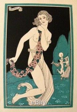 George Barbier Proserpine 1929 Artists Of The Book Art Deco