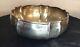 Hammered Metal Coupe Signed Silver Plated Hand Beaten