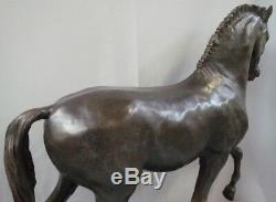 Horse Statue Style Art Deco Style Art Nouveau Solid Bronze Sign