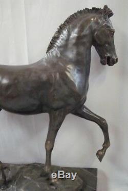 Horse Statue Style Art Deco Style Art Nouveau Solid Bronze Sign