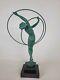 Illusion, Fayral And Max Le Verrier, Signed Sculpture, Art Deco, 20th Century