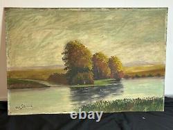 Impressionist School XXth Century Eugène Schergen HSP Seascape 1930