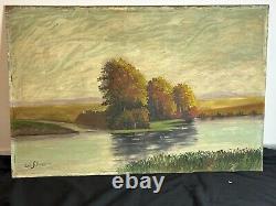 Impressionist School XXth Century Eugène Schergen HSP Seascape 1930